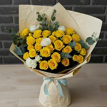 Букет цветов из:  Розы в Лобва