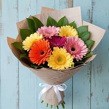 Букет цветов из:  Герберы в Лобва