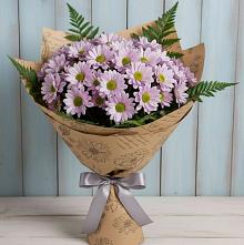 Букет цветов из:  Хризантемы #REPLACE_PRED# Лобва