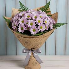 Букет цветов из:  Хризантемы в Лобва
