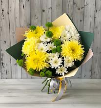 Букет цветов из:  Хризантемы в Лобва