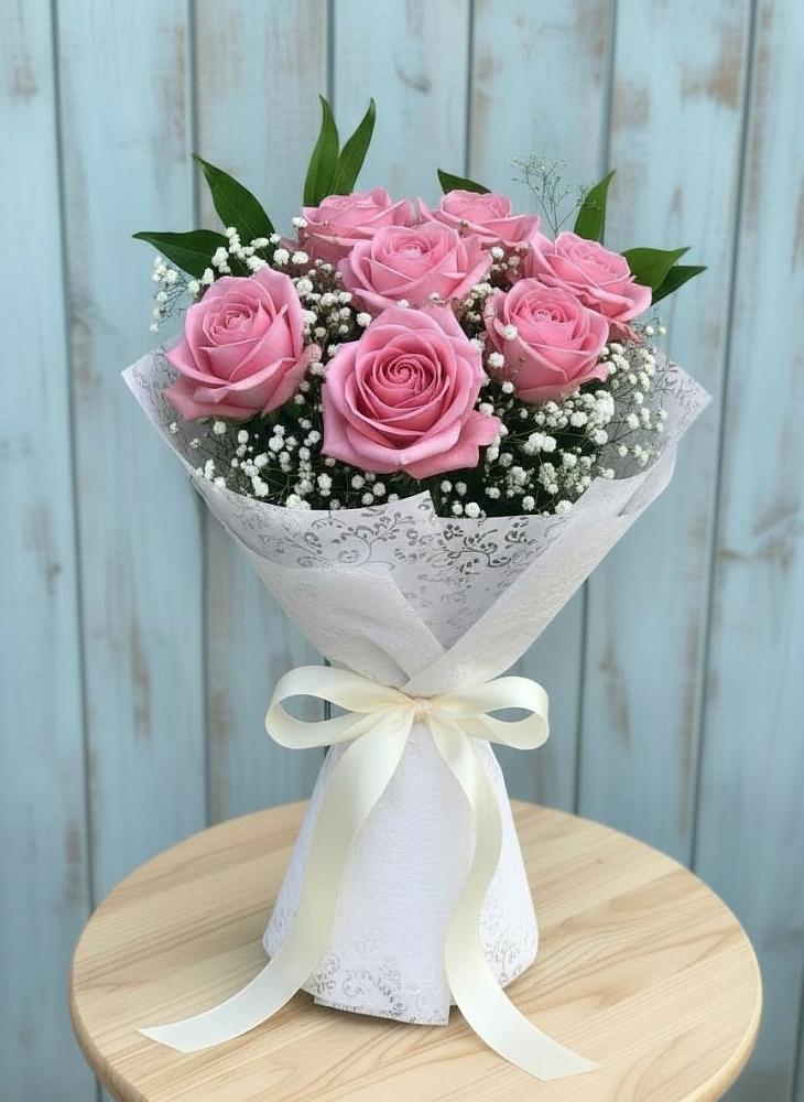 Букет цветов из: Розы в Лобва