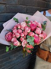 Букет цветов из:  Розы в Лобва
