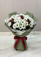 Букет цветов из:  Хризантемы в Лобва