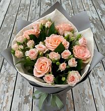 Букет цветов из:  Розы в Лобва