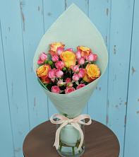 Букет цветов из:  Розы в Лобва